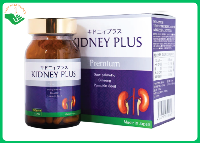Viên uống bổ thận, kéo dài thời gian quan hệ Kidney Plus Jpanwell Premium