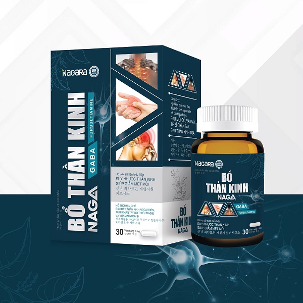 Viên uống bổ thần kinh Naga