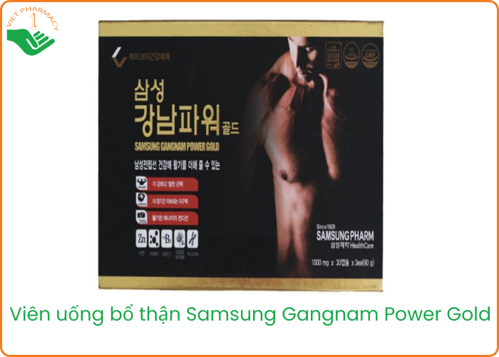 Viên uống bổ thận Samsung Gangnam Power Gold