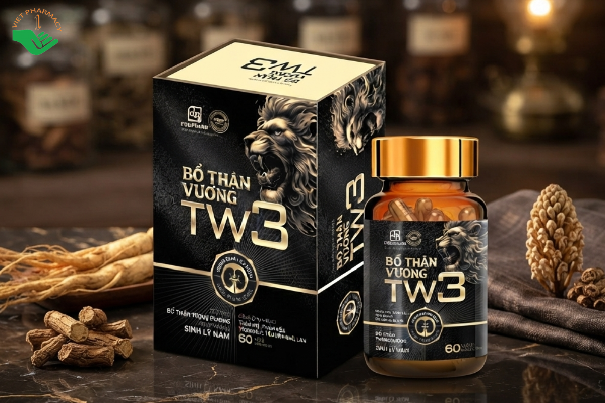 Viên uống Bổ Thận Vương TW3 hỗ trợ tăng cường sinh lý nam