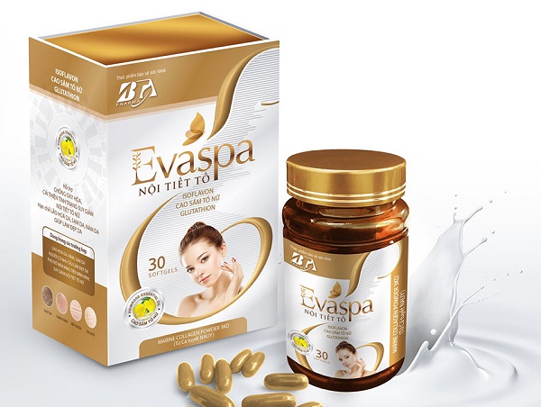 Viên uống Evaspa bổ sung collagen peptide từ cá Tuyết vùng biển Na Uy