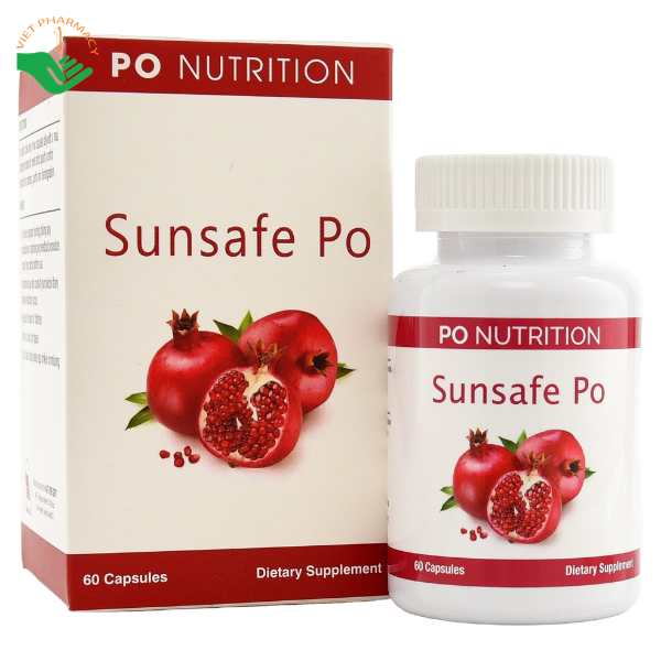 Viên uống chống nắng đẹp da Po Nutrition Sunsafe Po