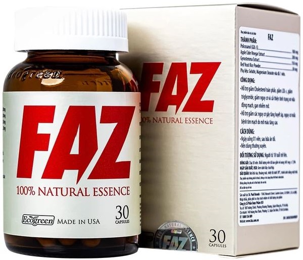 Viên uống chữa gan nhiễm mỡ FAZ