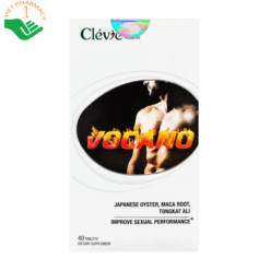 Viên uống Clevie Health Vocano hỗ trợ tăng cường sinh lý nam giới (40 viên)
