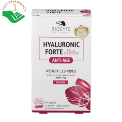 Viên uống cung cấp độ ẩm da Biocyte Hyaluronic Forte Full Spectrum