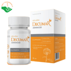 Viên uống Decumar Advanced hỗ trợ thanh nhiệt giảm mụn giảm mụn