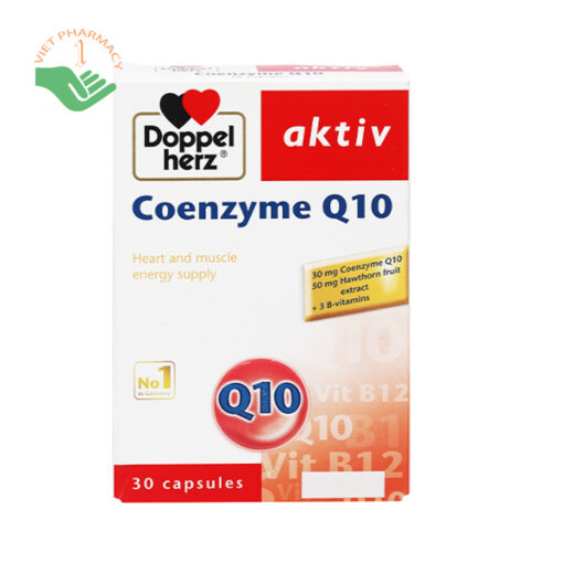 Viên uống Doppelherz Aktiv Coenzyme Q10