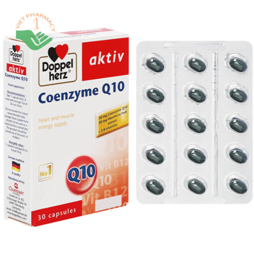 Viên uống Doppelherz Aktiv Coenzyme Q10
