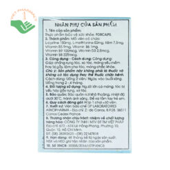 Viên Uống Dưỡng Tóc Arkopharma Forcapil Fortifiant