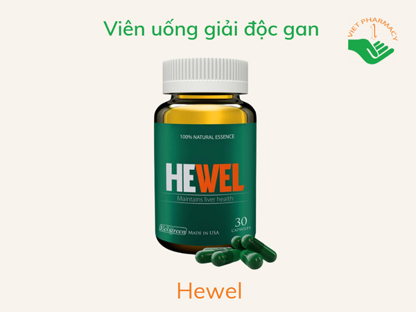Giải độc, tăng cường chức năng gan Hewel