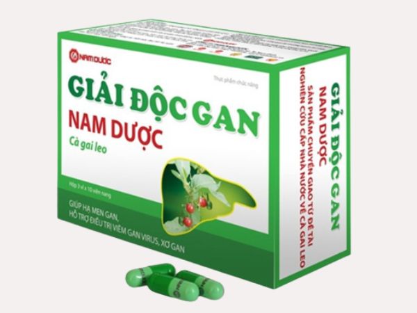Viên uống giải độc gan cà gai leo Nam Dược