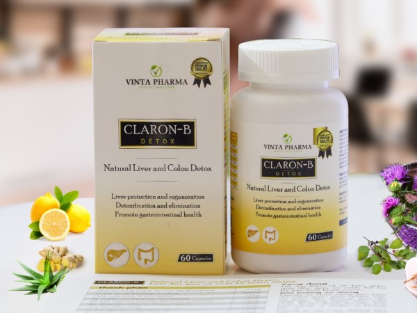 Viên uống giải độc gan, thanh lọc cơ thể CLARON-B