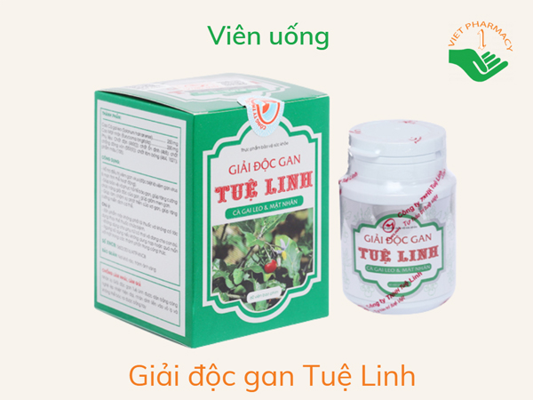 Viên uống giải độc gan Tuệ Linh