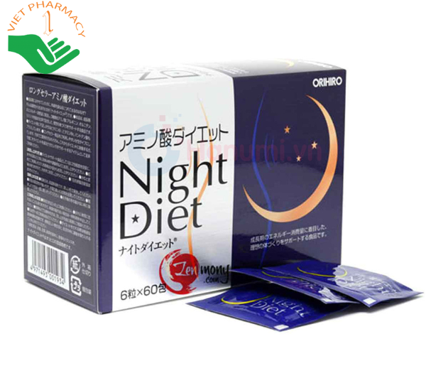Viên uống giảm cân Orihiro Night Diet của Nhật