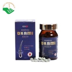 Viên uống giúp tóc chắc khỏe Okami 180 viên