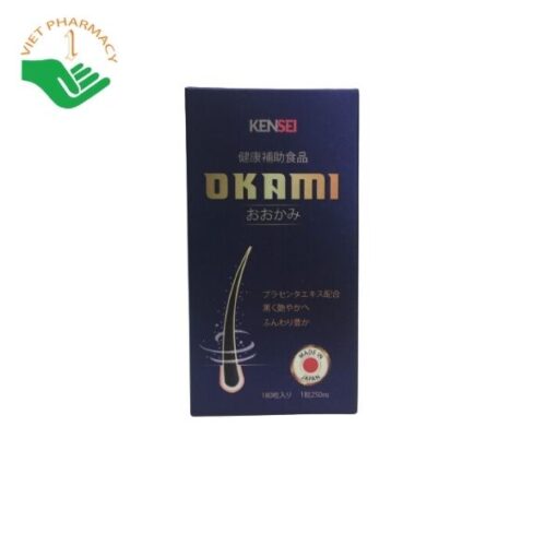 Viên uống giúp tóc chắc khỏe Okami 180 viên