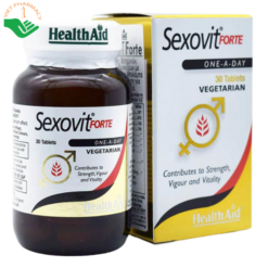 Viên uống HealthAid Sexovit Forte tăng cường sinh lý nam và nữ giới (hộp 30 viên)