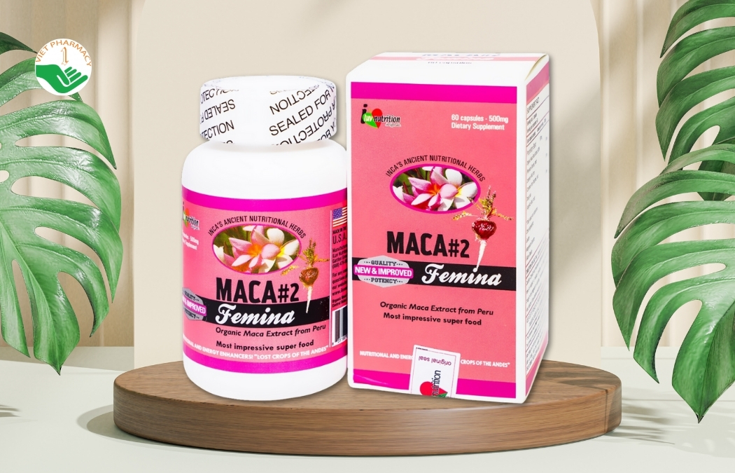 Viên uống hỗ trợ điều kinh Maca#2