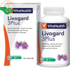 Viên Uống hỗ trợ gan Vitahealth Livogard 3 Plus