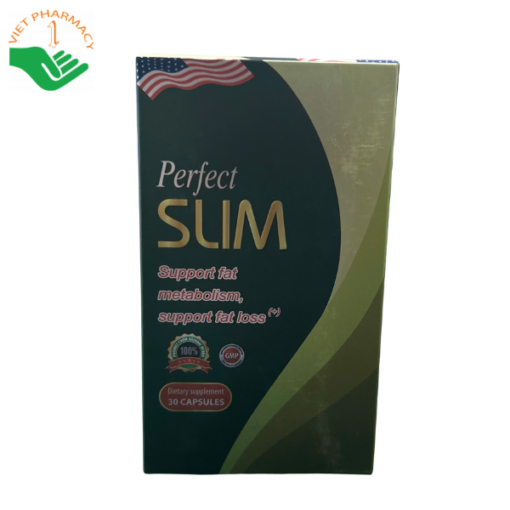 Viên uống hỗ trợ quá trình giảm cân, thon dáng Perfect Slim USA 30 viên