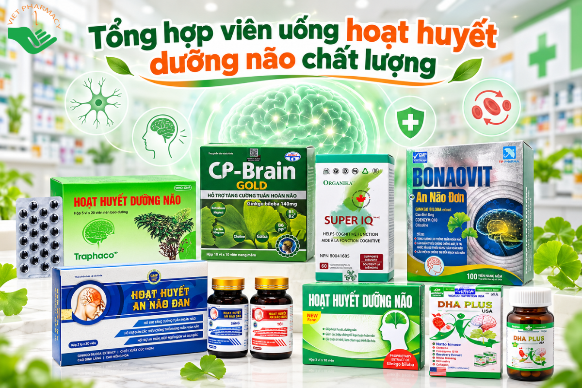viên uống hoạt huyết dưỡng não