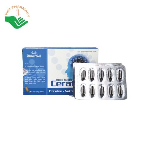 Viên uống Hoạt Huyết Tiền Đình Nature Herb Ceraton Fort