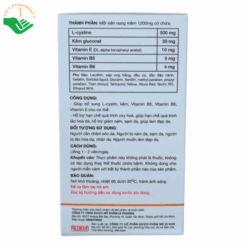 Viên uống LV-CYN hỗ trợ làm đẹp da, móng, tóc (12 vỉ x 5 viên)