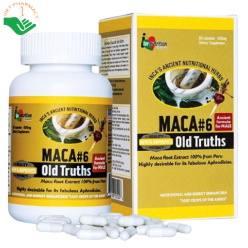 Thực phẩm chức năng Maca #6 Old Truths 60 viên