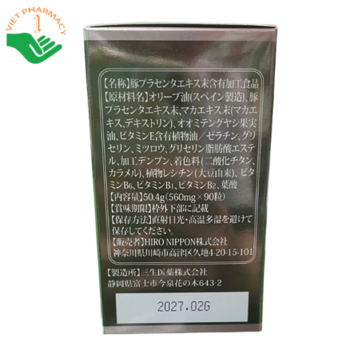 Viên uống nội tiết tố Biken AX 21 Placenta 90 viên