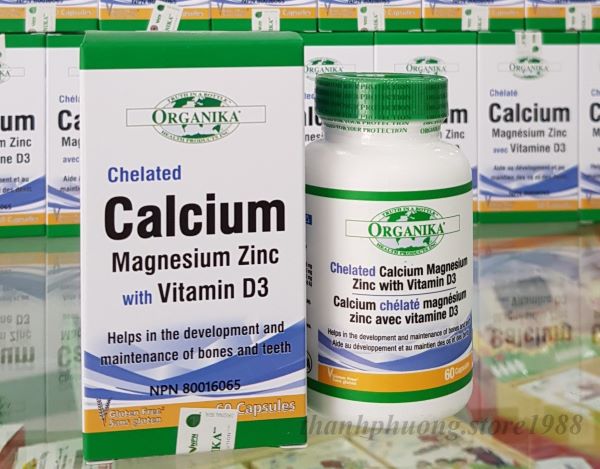 Organika Calcium Magnesium Zinc D3