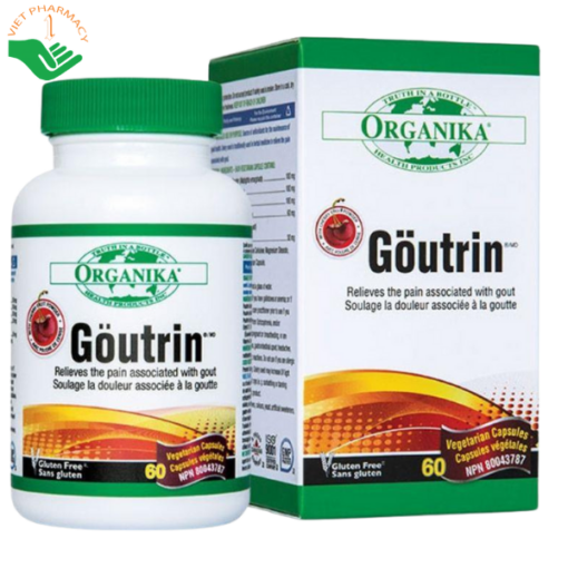 Viên uống hỗ trợ bệnh Gút Organika Goutrin