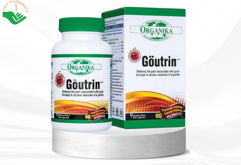 Viên uống hỗ trợ bệnh Gút Organika Goutrin