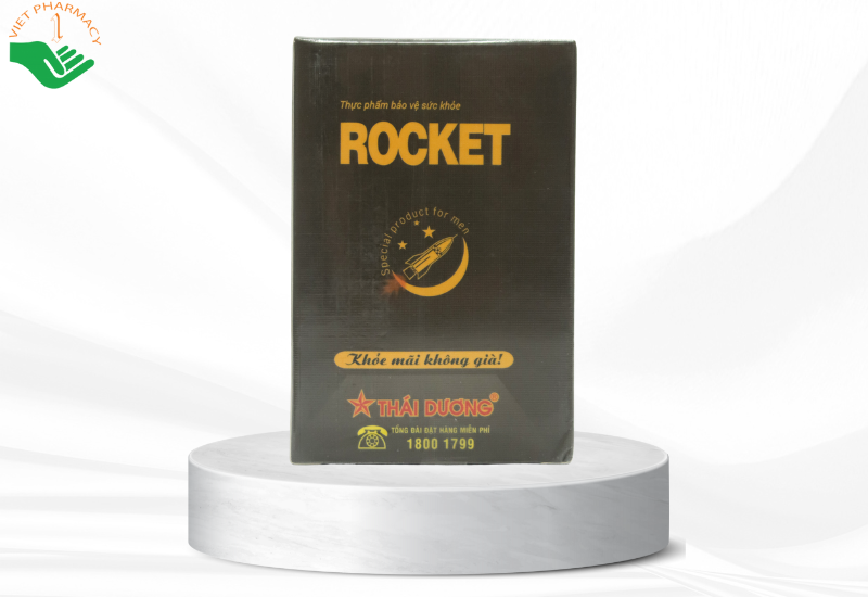 Rocket Sao Thái Dương giúp tăng cường sinh lý nam (10 gói)