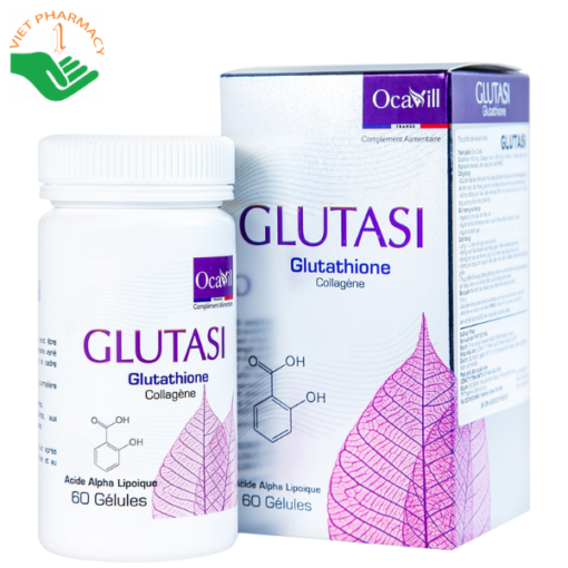 Viên uống sáng da Glutasi Glutathione Ocavill 60 viên