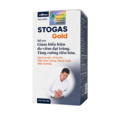 Viên uống Stogas Gold hỗ trợ tăng cường tiêu hóa, hỗ trợ giảm biểu hiện đau bụng