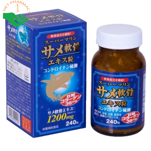 vien-uong-super-marine-shark-cartilage-extract-tablets-1 Viên uống Super Marine Shark Cartilage Extract Tablets