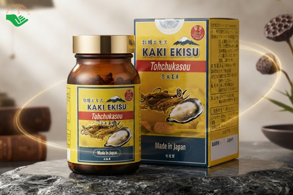 Thuốc bổ thận cho người suy thận của Nhật Kaki Ekisu Tohchukasou Kenkan