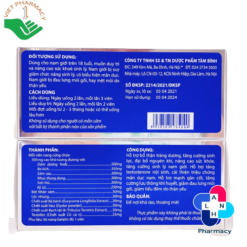 Viên uống tăng cường sinh lực Viganam Tâm Bình
