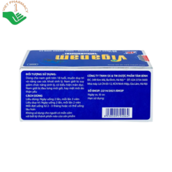 Viên uống tăng cường sinh lực Viganam Tâm Bình