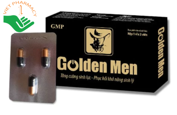 Viên uống tăng cường sinh lý Golden Men