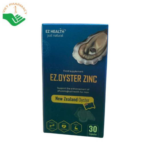 Viên uống tăng cường sinh lý nam giới Ez.Oyster Zin C (Hộp 30 viên)