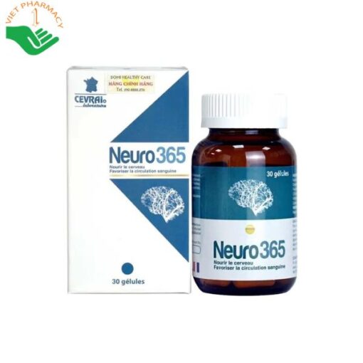 Viên uống tăng cường tuần hoàn máu não Neuro 365