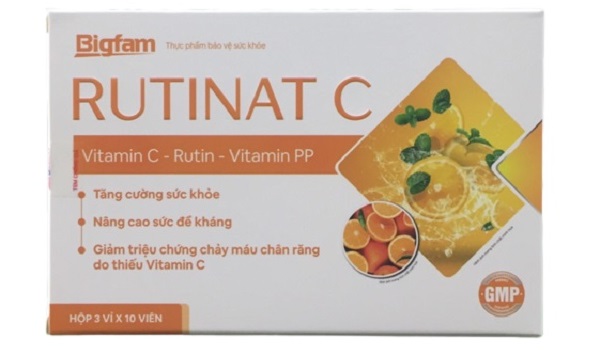 Viên uống tăng sức đề kháng Rutinat C Bigfam