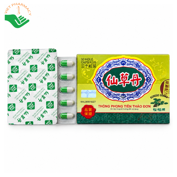 Viên uống Thống Phong Tiên Thảo Đơn hỗ trợ giảm đau nhức xương khớp (Hộp 30 viên)