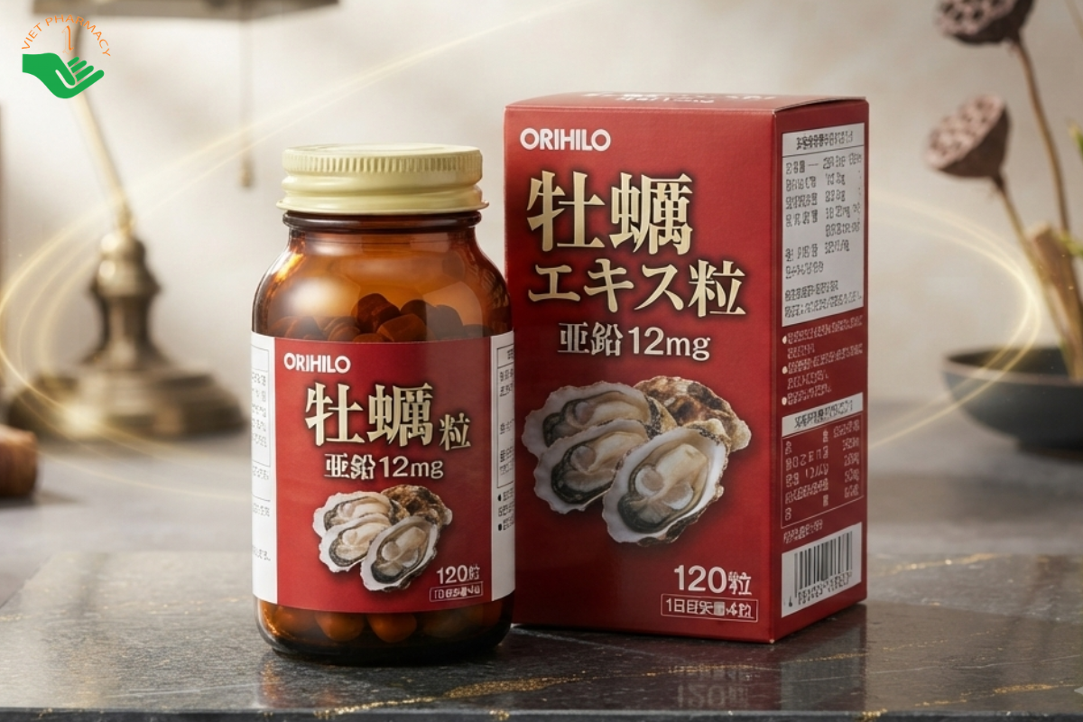 Thuốc bổ thận của Nhật Orihiro New Oyster Extract