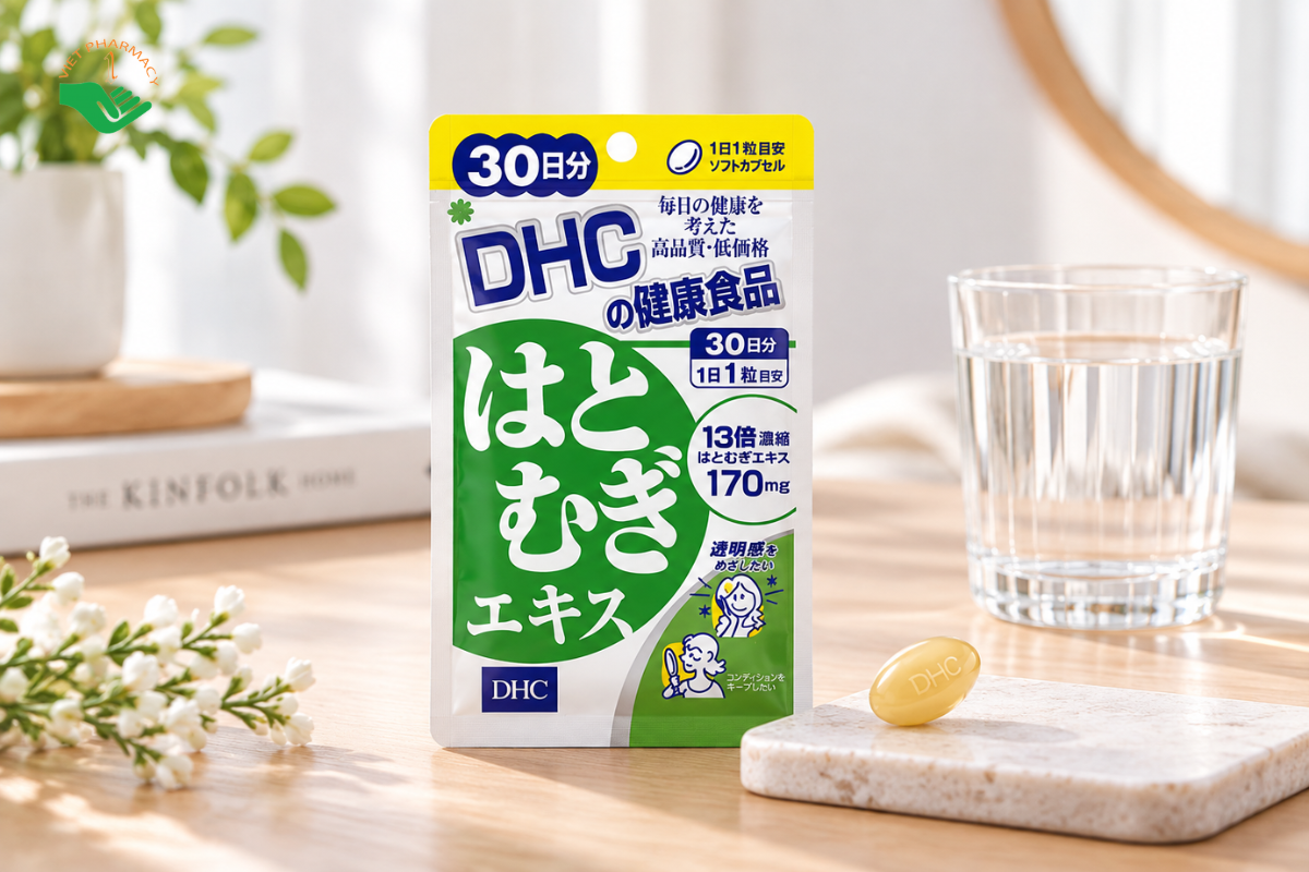 Viên uống sáng da DHC Adlay Extract