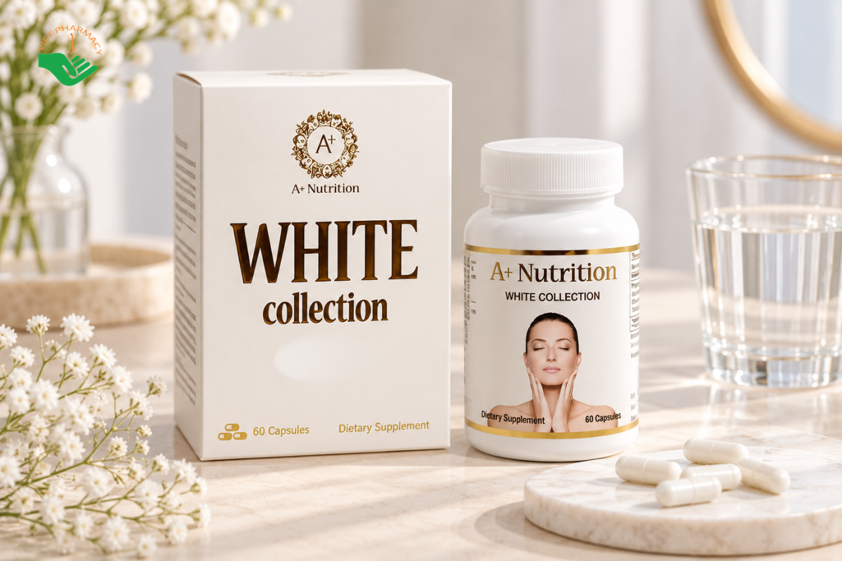 Viên uống trắng da A+ Nutrition White Collection