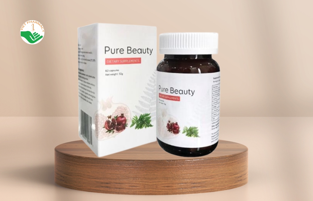 Viên uống trắng da, chống nắng cho nam Pure Beauty