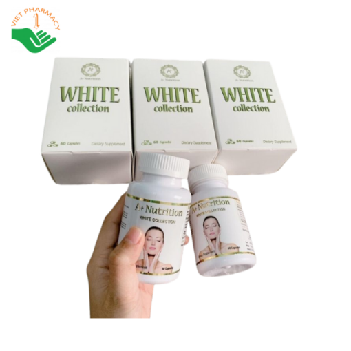 Viên uống trắng da, mờ thâm A+ Nutrition White Collection