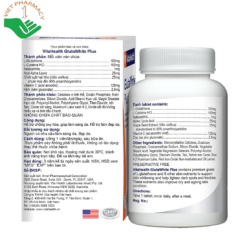 Viên uống trắng da, ngăn lão hóa VitaHealth Gluta White Plus